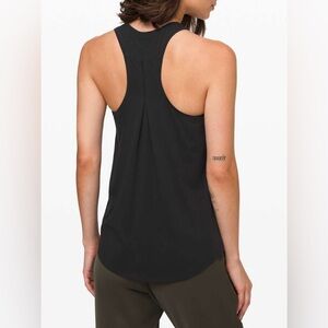 Lululemon Love Tank Pleated XL Black